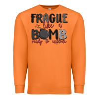 Carrot fragile like a bomb ready to explode Premium Sweatshirt - MaliasSmallBusiness