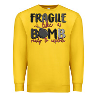 Lemon fragile like a bomb ready to explode Premium Sweatshirt - MaliasSmallBusiness