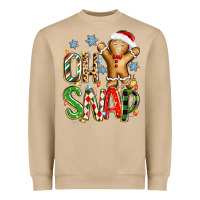 Mushroom oh snap christmas cookie Heavyweight Sweatshirt - Zillion Design Studio
