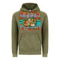 Vintage Olive Fall Pumpkins Vintage Hoodie - RanaPortraitStore