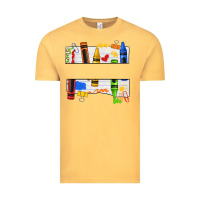Vintage Mustard custom teacher name crayon Vintage Tee - texasbilliewilder