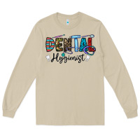 Mushroom dental hygienist Long Sleeve Tee - CowhideDigitalArt