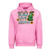 Fuchsia Pink 100 days sharfer Urban Hoodie - SublimationCraftShop