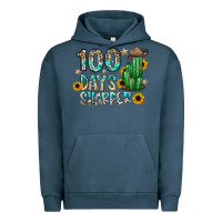 Pigment Midnight Navy 100 days sharfer Urban Hoodie - SublimationCraftShop