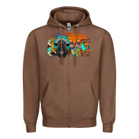 Chestnut love black angus indian headdress Zipper Hoodie - JahusDesignShop