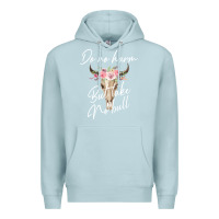 Blue Mist Do No Harm But Take No Bull Premium Hoodie - Bettercallsaul