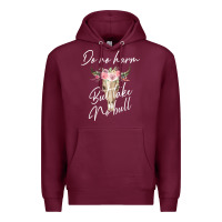 Burgundy Do No Harm But Take No Bull Premium Hoodie - Bettercallsaul
