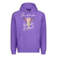 Purple Do No Harm But Take No Bull Premium Hoodie - Bettercallsaul