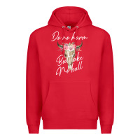 Red Do No Harm But Take No Bull Premium Hoodie - Bettercallsaul