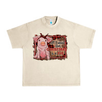 Sandshell all i want for christmas is a pig sitting pig Urban Heavy Tee - RanaPortraitStore