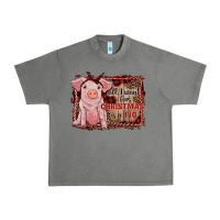 Tornado all i want for christmas is a pig sitting pig Urban Heavy Tee - RanaPortraitStore