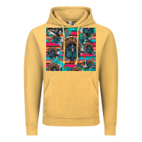 Vintage Mustard Thanksgiving Turkey Vintage Hoodie - RanaPortraitStore