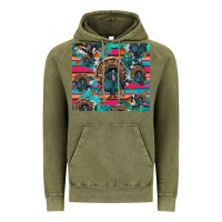 Vintage Olive Thanksgiving Turkey Vintage Hoodie - RanaPortraitStore