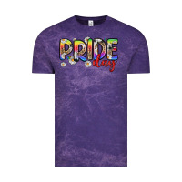 Cloud Purple pride day Vintage Tee - Zillion Design Studio