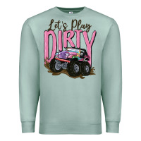 Seafoam let's play dirty Premium Sweatshirt - MaliasSmallBusiness