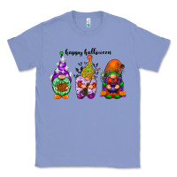 Colony Blue happy halloween gnomes black Classic Tee - RacoonDesign