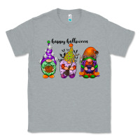 Heather Grey happy halloween gnomes black Classic Tee - RacoonDesign