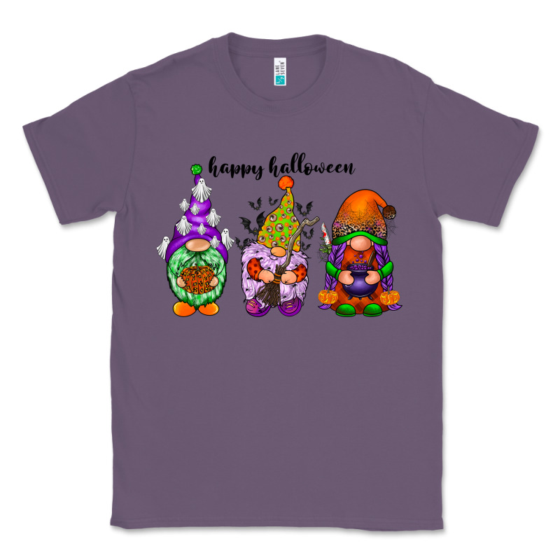 Happy Halloween Gnomes Black Classic Tee by RacoonDesign | Teevron