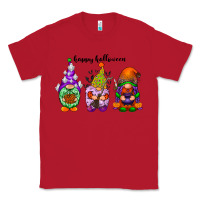 Red happy halloween gnomes black Classic Tee - RacoonDesign