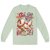 Matcha i see you chicken me out Long Sleeve Tee - RacoonDesign