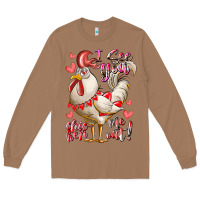 Toasted Coconut i see you chicken me out Long Sleeve Tee - RacoonDesign