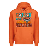 Carrot chillin and grilling Premium Hoodie - MaliasSmallBusiness