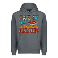 Rock chillin and grilling Premium Hoodie - MaliasSmallBusiness