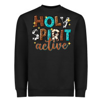 Black holy spirit active Heavyweight Sweatshirt - texasbilliewilder