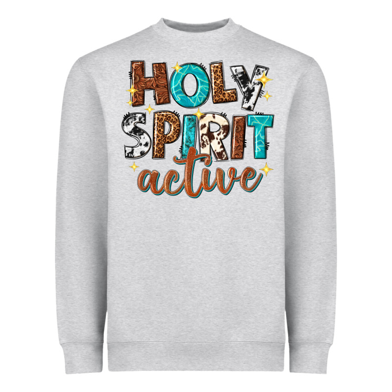 Holy Spirit Active Heavyweight Sweatshirt by texasbilliewilder | Teevron