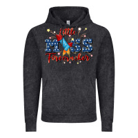 Vintage Black little miss firecracker Vintage Hoodie - JahusDesignShop