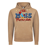 Vintage Coffee little miss firecracker Vintage Hoodie - JahusDesignShop