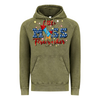 Vintage Olive little miss firecracker Vintage Hoodie - JahusDesignShop