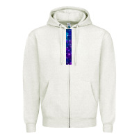 Oatmeal Heather Halloween Key Fob Zipper Hoodie - BundleAndBundleShop