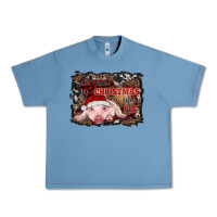 Pebble Blue all i want for christmas is a pig baby Urban Heavy Tee - RanaPortraitStore