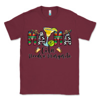 Burgundy Mama Cita Needs a Margarita Classic Tee - CowhideDigitalArt