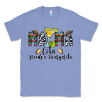 Colony Blue Mama Cita Needs a Margarita Classic Tee - CowhideDigitalArt