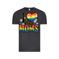 Vintage Black i love my moms Vintage Tee - Zillion Design Studio
