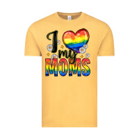 Vintage Mustard i love my moms Vintage Tee - Zillion Design Studio