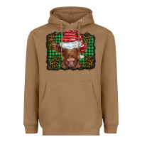 Toasted Coconut christmas leopard buffalo plaid baby highland cow Heavyweight Hoodie - BarkalooDesign