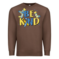 Chestnut be kind Premium Sweatshirt - MaliasSmallBusiness