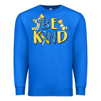 True Royal be kind Premium Sweatshirt - MaliasSmallBusiness