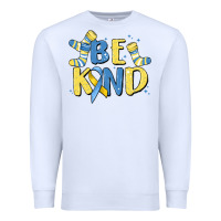 White be kind Premium Sweatshirt - MaliasSmallBusiness