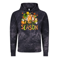 Cloud Black Tis' the season Fall American Football Vintage Hoodie - RanaPortraitStore