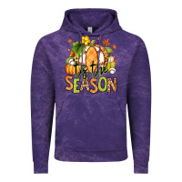 Cloud Purple Tis' the season Fall American Football Vintage Hoodie - RanaPortraitStore