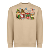 Mushroom christmas tree cake  coffee cups Heavyweight Sweatshirt - Zillion Design Studio