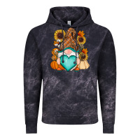 Cloud Black Western Fall gnome Vintage Hoodie - RanaPortraitStore