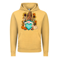 Vintage Mustard Western Fall gnome Vintage Hoodie - RanaPortraitStore