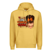 Antique Gold one thankful mama Premium Hoodie - MaliasSmallBusiness