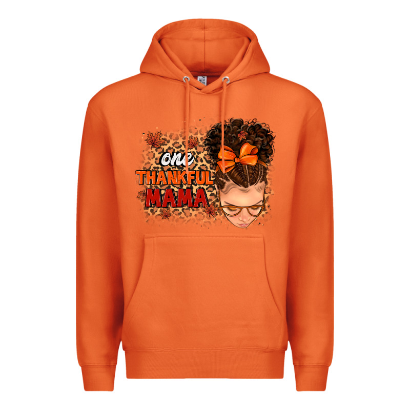One Thankful Mama Premium Hoodie by MaliasSmallBusiness | Teevron