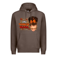 Coffee one thankful mama Premium Hoodie - MaliasSmallBusiness